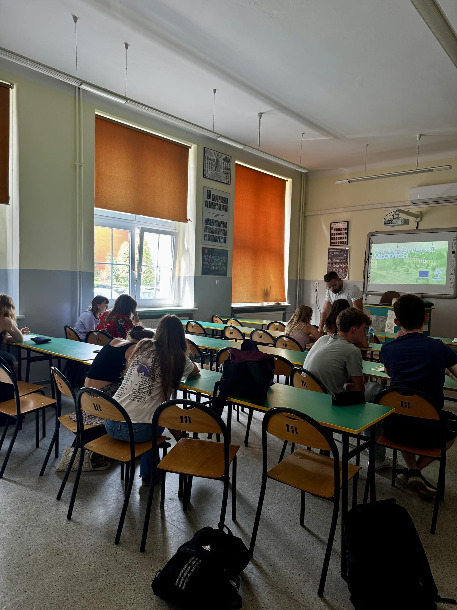 A slide presentation screen about activities and promotion during the project workshops.