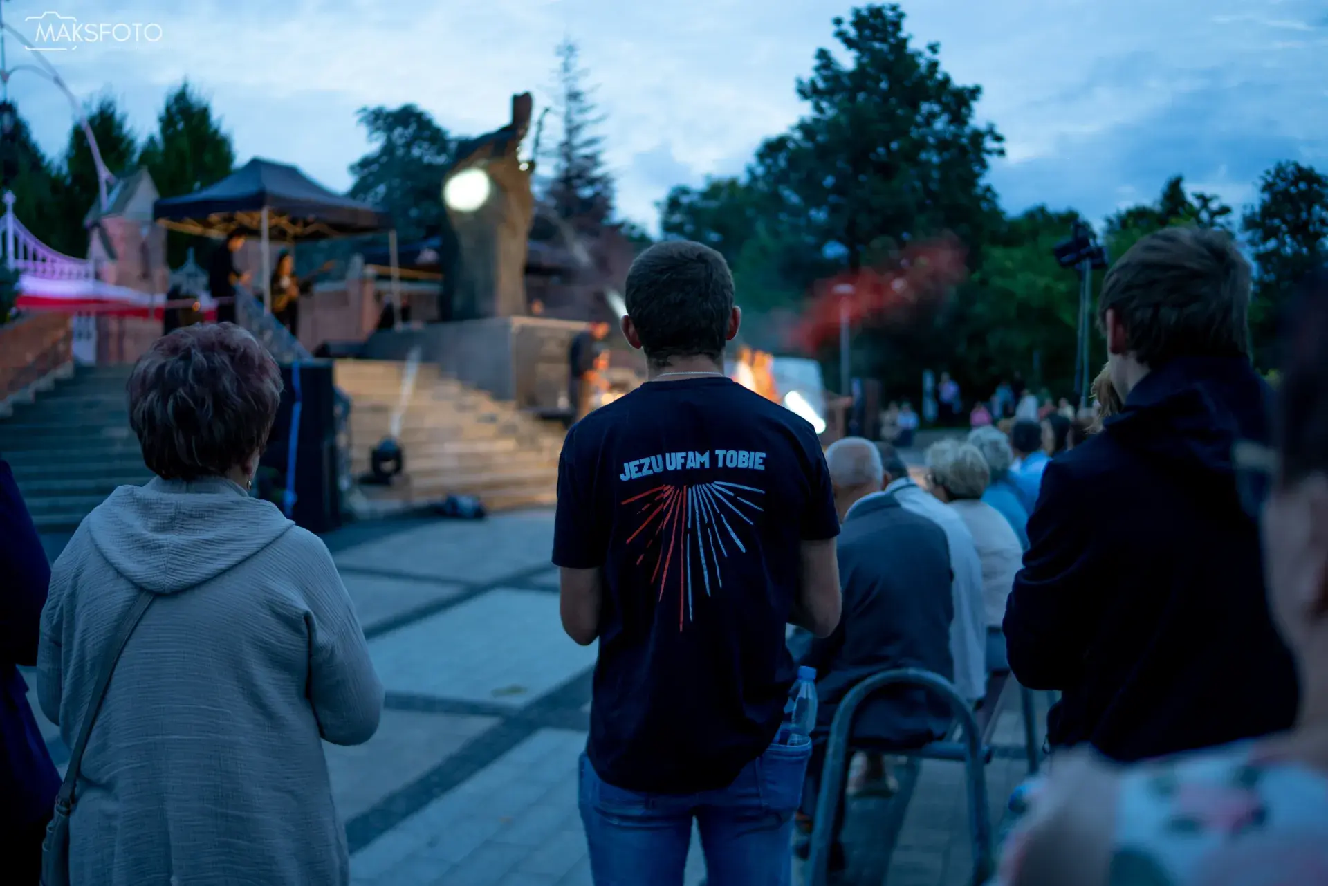 Promotional graphic for the concert “Sent in the Peace of Christ” with the event date and location.